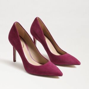 Sam Edelman Mulberry Suede Hazel Pump